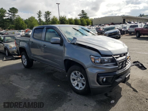 2022 Chevrolet Colorado 4WD LT with VIN 1GCGTCENXN1319239, listed as a Copart auction lot 64302945 with Not provided miles and Salvage title. Bid and sale history available at DreamBid. Image 4.