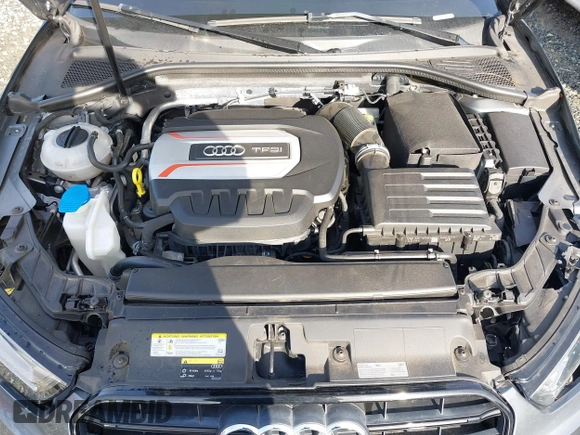 2016 Audi S3 Premium Plus with VIN WAUB1GFF8G1097864, listed as a IAAI auction lot 41507536 with 47,802 mi miles. Bid and sale history available at carsss.com. Image 10.