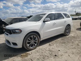 2020 Dodge Durango GT with VIN 1C4RDHDG3LC116300, listed as a Copart auction lot 82860624 with 150,738 mi miles and Non Repairable. Bid and sale history available at DreamBid. Image 1.