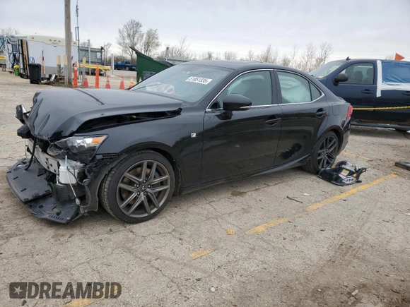 2014 Lexus IS 350 with VIN JTHCE1D20E5005398, listed as a Copart auction lot 51851335 with 111,810 mi miles and Salvage title. Bid and sale history available at DreamBid. Image 1.