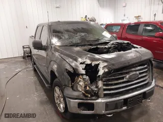 2015 Ford F-150 XLT with VIN 1FTEW1EG8FKF16961, listed as a IAAI auction lot 41670621 with 1 mi miles. Bid and sale history available at carsss.com. Image 6.