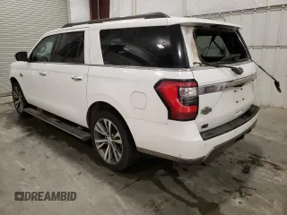2020 Ford Expedition Max King Ranch with VIN 1FMJK1PT9LEA87291, listed as a Copart auction lot 83955144 with 71,693 mi miles and Salvage Title. Bid and sale history available at DreamBid. Image 2.