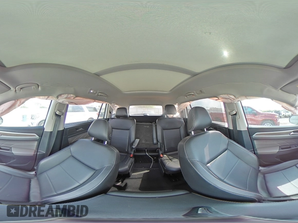 2023 Volkswagen Atlas SEL with VIN 1V2BR2CAXPC515819, listed as a Copart auction lot 50666225 with 43,872 mi miles and Salvage title. Bid and sale history available at DreamBid. Image 14.