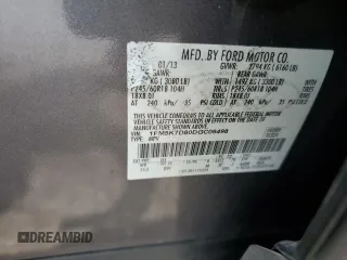 2013 Ford Explorer XLT с VIN 1FM5K7D80DGC06498, выставлен на аукционе Copart как лот 62093845 с пробегом 142 657 миль миль и Списание • Salvage title. История ставок и продаж доступна на DreamBid. Изображение 12.