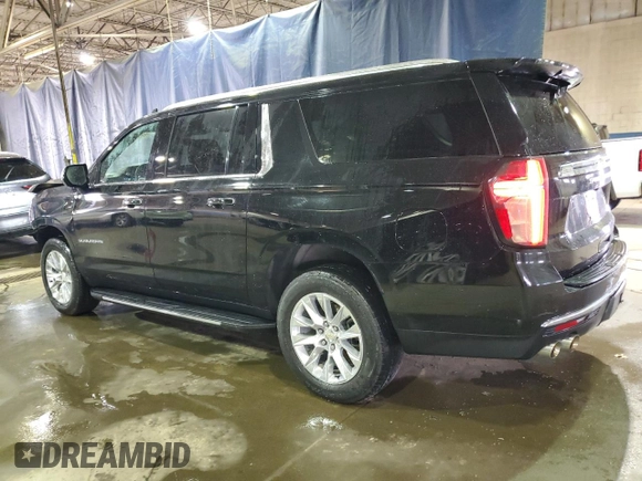 2023 Chevrolet Suburban Premier with VIN 1GNSKFKD3PR255115, listed as a Copart auction lot 52940585 with 65,453 mi miles and Clean Title. Bid and sale history available at DreamBid. Image 2.