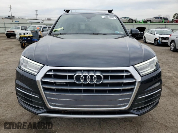 2019 Audi Q5 Premium with VIN WA1ANAFYXK2133164, listed as a Copart auction lot 49830095 with 67,493 mi miles and Salvage Title. Bid and sale history available at carsss.com. Image 5.