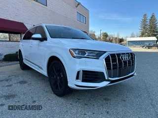 2020 Audi Q7 Premium Plus with VIN WA1LXAF74LD005065, listed as a Copart auction lot 52918075 with 88,978 mi miles and Clean Title. Bid and sale history available at carsss.com. Image 1.
