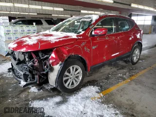 2017 Nissan Rogue Sport SL with VIN JN1BJ1CR5HW131765, listed as a Copart auction lot 44427615 with 97,306 mi miles and Salvage Title. Bid and sale history available at carsss.com. Image 1.