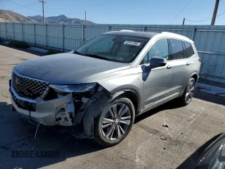 2024 Cadillac XT6 AWD Premium Luxury with VIN 1GYKPDRS3RZ728060, listed as a Copart auction lot 73238474 with 9,400 mi miles and Non Repairable. Bid and sale history available at carsss.com. Image 1.