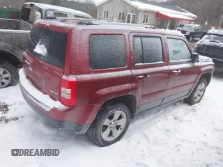 2014 Jeep Patriot Limited with VIN 1C4NJRCB1ED728821, listed as a IAAI auction lot 41241749 with 122,967 mi miles and . Bid and sale history available at DreamBid. Image 4.