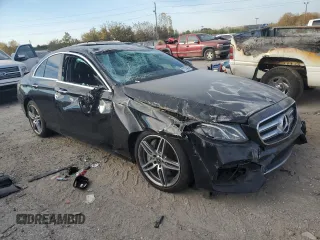 2020 Mercedes-Benz E-Class E 450 with VIN W1KZF6JB1LA804045, listed as a Copart auction lot 77374974 with 47,171 mi miles and Salvage Title. Bid and sale history available at carsss.com. Image 4.