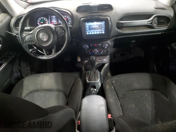 2018 Jeep Renegade Altitude with VIN ZACCJBBB8JPH68678, listed as a Copart auction lot 79133264 with 52,459 mi miles and Salvage title. Bid and sale history available at DreamBid. Image 8.