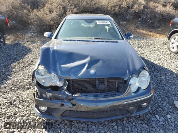 2009 Mercedes-Benz CLK 3.5L with VIN WDBTJ56H39F269364, listed as a Copart auction lot 48144745 with 99,139 mi miles and Salvage Title. Bid and sale history available at carsss.com. Image 5.