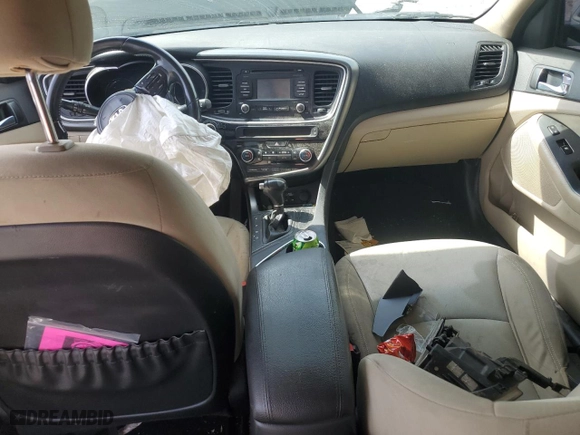 2014 Kia Optima Hybrid LX with VIN KNAGM4AD5E5068510, listed as a Copart auction lot 69976514 with 0 mi miles and Non Repairable. Bid and sale history available at carsss.com. Image 8.