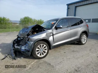 2016 BMW X3 xDrive28i z VIN 5UXWX9C59G0D71364, wystawiony jako Copart lot #53924615 z przebiegiem 101 690 mil mil oraz Szkoda całkowita • Salvage title. Historia ofert i sprzedaży dostępna na DreamBid. Obrazek 1.