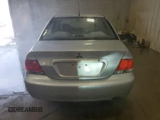2006 Mitsubishi Lancer ES z VIN JA3AJ26E36U014104, wystawiony jako Copart lot #59814245 z przebiegiem 144 780 mil mil oraz Nie do naprawy • Non repairable. Historia ofert i sprzedaży dostępna na DreamBid. Obrazek 6.