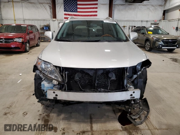 2010 Lexus RX 350 with VIN JTJBK1BA6A2007844, listed as a Copart auction lot 60729005 with 95,524 mi miles and Clean title. Bid and sale history available at DreamBid. Image 5.
