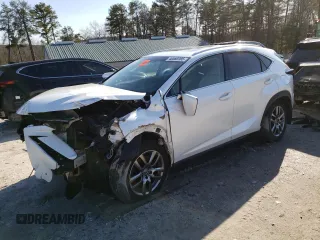 2015 Lexus NX 200t with VIN JTJBARBZ6F2028594, listed as a Copart auction lot 48560785 with 218,708 mi miles and Clean Title. Bid and sale history available at carsss.com. Image 1.