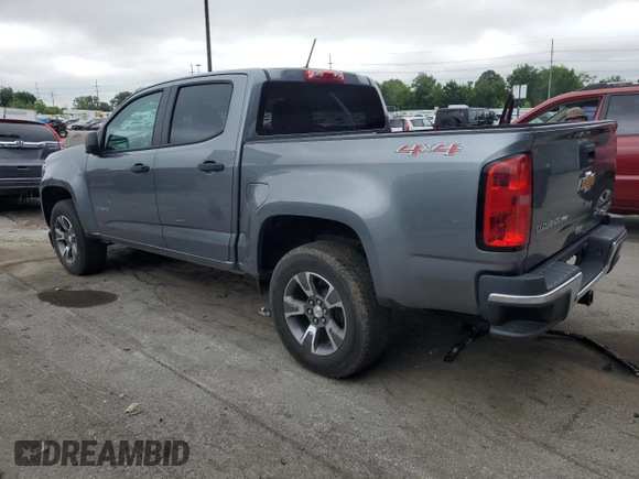2020 Chevrolet Colorado 4WD Work Truck with VIN 1GCGTBENXL1244968, listed as a Copart auction lot 62849515 with 31,752 mi miles and Salvage title. Bid and sale history available at DreamBid. Image 2.