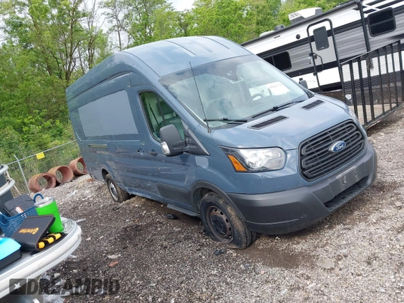 2019 Ford Transit with VIN 1FTYR3XM5KKB49658, listed as a IAAI auction lot 42262878 with 74,645 mi miles and . Bid and sale history available at DreamBid. Image 1.