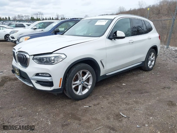 2018 BMW X3 xDrive30i with VIN 5UXTR9C51JLD88873, listed as a IAAI auction lot 41965170 with 119,446 mi miles. Bid and sale history available at carsss.com. Image 2.
