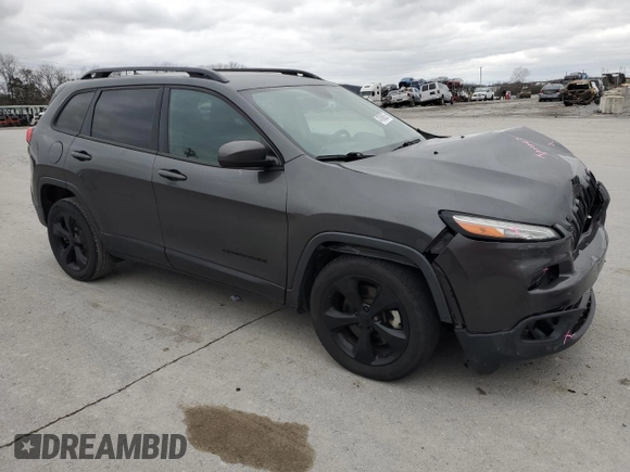 2016 Jeep Cherokee Latitude with VIN 1C4PJLCS9GW212106, listed as a Copart auction lot 47608625 with 213,364 mi miles and Salvage Title. Bid and sale history available at carsss.com. Image 4.
