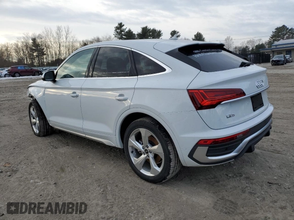 2024 Audi Q5 Sportback S line Premium с VIN WA14AAFY3R2106861, выставлен на аукционе Copart как лот 41789285 с пробегом 1 410 миль миль и Списание • Salvage title. История ставок и продаж доступна на DreamBid. Изображение 2.