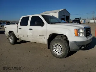2008 GMC Sierra 1500 SLE1 with VIN 3GTEK13J68G255690, listed as a Copart auction lot 42337755 with 184,057 mi miles and Salvage Title. Bid and sale history available at carsss.com. Image 4.