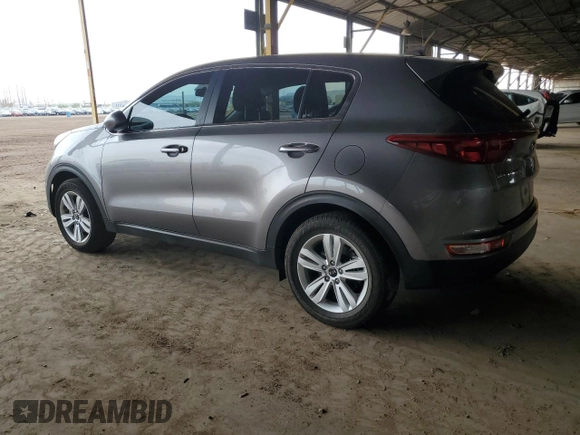 2018 Kia Sportage LX with VIN KNDPM3ACXJ7339726, listed as a Copart auction lot 53061415 with 39,000 mi miles and Salvage Title. Bid and sale history available at carsss.com. Image 2.