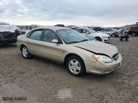 2001 Ford Taurus SEL Deluxe with VIN 1FAFP56S31G170086, listed as a Copart auction lot 45011255 with 82,102 mi miles and Salvage Title. Bid and sale history available at carsss.com. Image 4.
