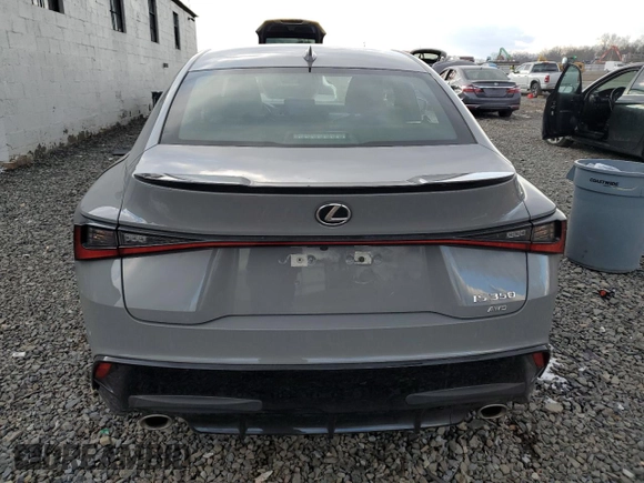 2024 Lexus IS with VIN JTHBZ1E22R5034602, listed as a Copart auction lot 88689965 with 0 mi miles and Salvage Title. Bid and sale history available at carsss.com. Image 6.