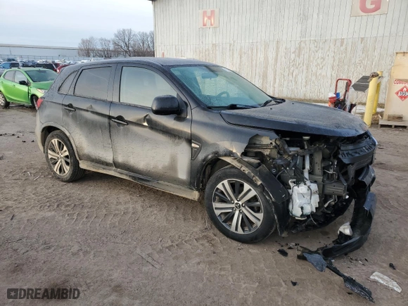2020 Mitsubishi Outlander Sport ES 2.0 with VIN JA4AP3AU5LU017841, listed as a Copart auction lot 43845895 with 123,238 mi miles and Non Repairable. Bid and sale history available at carsss.com. Image 4.