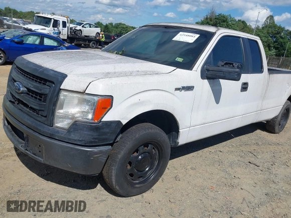 2013 Ford F-150 XL with VIN 1FTFX1CFXDKE21083, listed as a IAAI auction lot 42548084 with Not provided miles and . Bid and sale history available at DreamBid. Image 16.