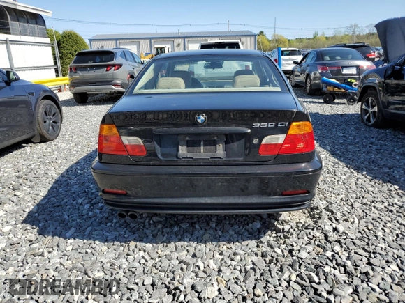2001 BMW 3 Series 330Ci with VIN WBABN53481JU35945, listed as a Copart auction lot 54778085 with 79,855 mi miles and Clean Title. Bid and sale history available at carsss.com. Image 6.