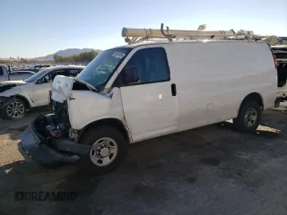 2010 Chevrolet Express Cargo Van with VIN 1GCZGFBA2A1167547, listed as a Copart auction lot 80991954 with 172,818 mi miles and Salvage Title. Bid and sale history available at carsss.com. Image 1.