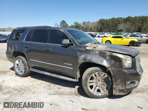 2019 GMC Yukon SLT with VIN 1GKS1BKC1KR117730, listed as a Copart auction lot 49438235 with 147,347 mi miles and Salvage Title. Bid and sale history available at carsss.com. Image 4.