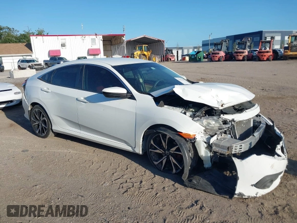 2017 Honda Civic LX with VIN 19XFC2F56HE004511, listed as a IAAI auction lot 42562420 with 59,975 mi miles and . Bid and sale history available at DreamBid. Image 1.