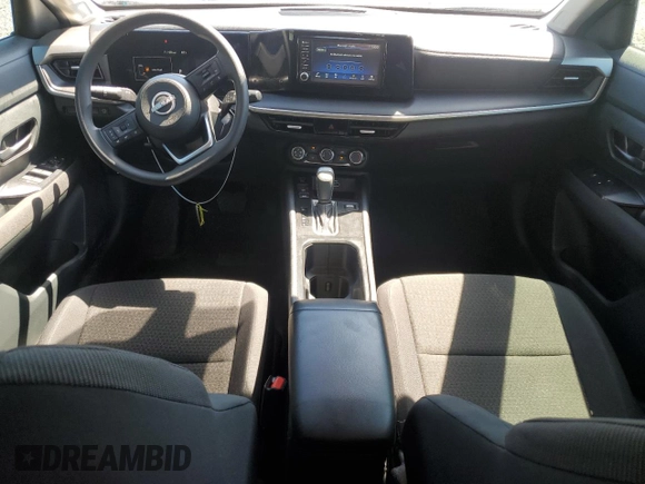2025 Nissan Kicks S with VIN 3N8AP6BA8SL312814, listed as a Copart auction lot 49655605 with 7,533 mi miles and Salvage Title. Bid and sale history available at carsss.com. Image 8.
