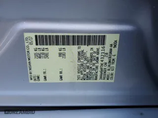 2017 Nissan Maxima Platinum with VIN 1N4AA6AP7HC432116, listed as a Copart auction lot 46874935 with 69,296 mi miles and Salvage Title. Bid and sale history available at carsss.com. Image 13.