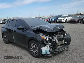 2021 Nissan Versa SV с VIN 3N1CN8EV8ML924022, выставлен на аукционе Copart как лот 59232225 с пробегом 55 365 миль миль и Списание • Salvage title. История ставок и продаж доступна на DreamBid. Изображение 14.
