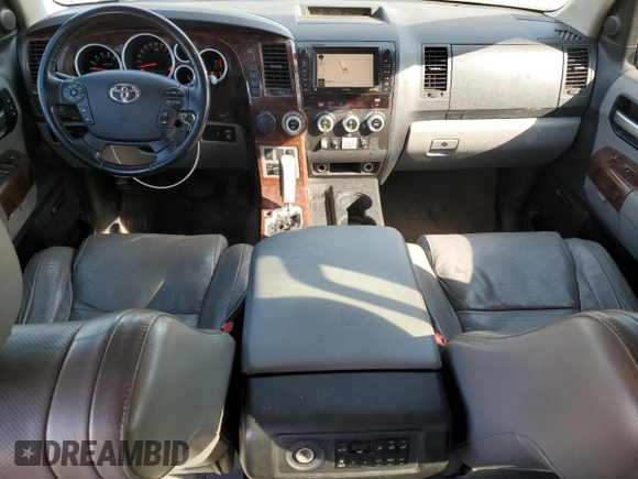 2008 Toyota Sequoia Platinum with VIN 5TDZY67A48S011450, listed as a Copart auction lot 70909604 with 238,985 mi miles and Salvage Title. Bid and sale history available at carsss.com. Image 8.