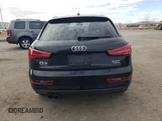 2016 Audi Q3 Premium Plus with VIN WA1EFCFS5GR000591, listed as a Copart auction lot 45585415 with 87,303 mi miles and Salvage title. Bid and sale history available at DreamBid. Image 6.