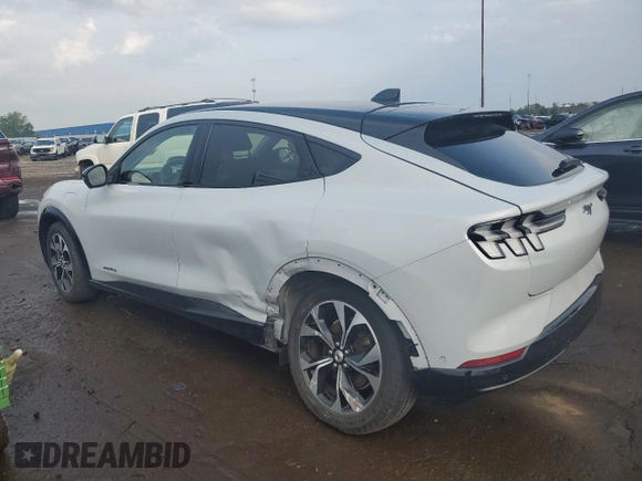 2021 Ford Mustang Mach-E Premium с VIN 3FMTK3SS7MMA01314, выставлен на аукционе Copart как лот 61434125 с пробегом 55 479 миль миль и На запчасти • Non repairable. История ставок и продаж доступна на DreamBid. Изображение 2.