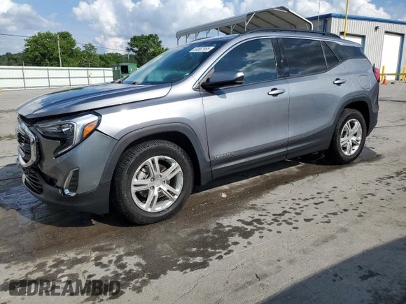 2020 GMC Terrain SLE z VIN 3GKALMEV1LL336971, wystawiony jako Copart lot #58567955 z przebiegiem 119 568 mil mil oraz Szkoda całkowita • Salvage title. Historia ofert i sprzedaży dostępna na DreamBid. Obrazek 1.