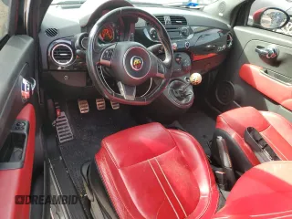 2013 FIAT 500 Abarth with VIN 3C3CFFJH5DT664746, listed as a Copart auction lot 79467384 with 84,548 mi miles and Salvage Title. Bid and sale history available at carsss.com. Image 8.
