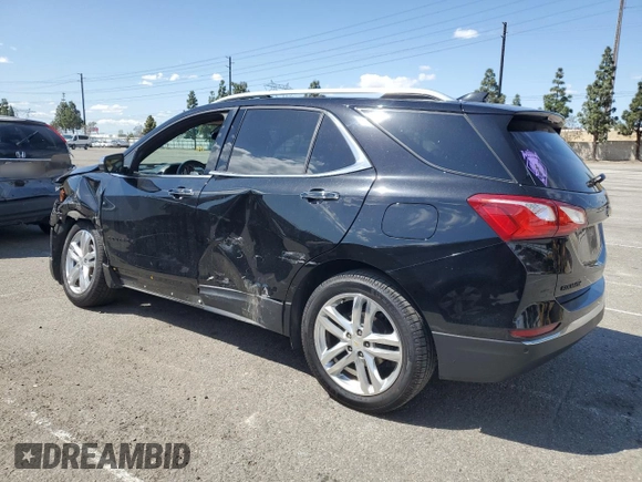 2018 Chevrolet Equinox Premier with VIN 2GNAXMEV7J6157052, listed as a Copart auction lot 51359965 with 145,382 mi miles and Salvage Title. Bid and sale history available at carsss.com. Image 2.