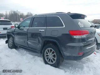 2015 Jeep Grand Cherokee Limited with VIN 1C4RJFBG0FC738194, listed as a IAAI auction lot 41695431 with 169,919 mi miles. Bid and sale history available at carsss.com. Image 3.