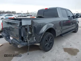 2020 Ford F-150 XL with VIN 1FTFW1E47LFC74601, listed as a IAAI auction lot 41238768 with 50,018 mi miles. Bid and sale history available at carsss.com. Image 4.