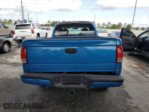 1999 Dodge Dakota SLT z VIN 1B7GL22XXXS179027, wystawiony jako Copart lot #60061285 z przebiegiem 190 075 mil mil oraz Szkoda całkowita • Salvage title. Historia ofert i sprzedaży dostępna na DreamBid. Obrazek 6.