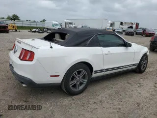 2012 Ford Mustang V6 with VIN 1ZVBP8EM3C5276322, listed as a Copart auction lot 51582415 with 164,794 mi miles and Salvage Title. Bid and sale history available at carsss.com. Image 3.